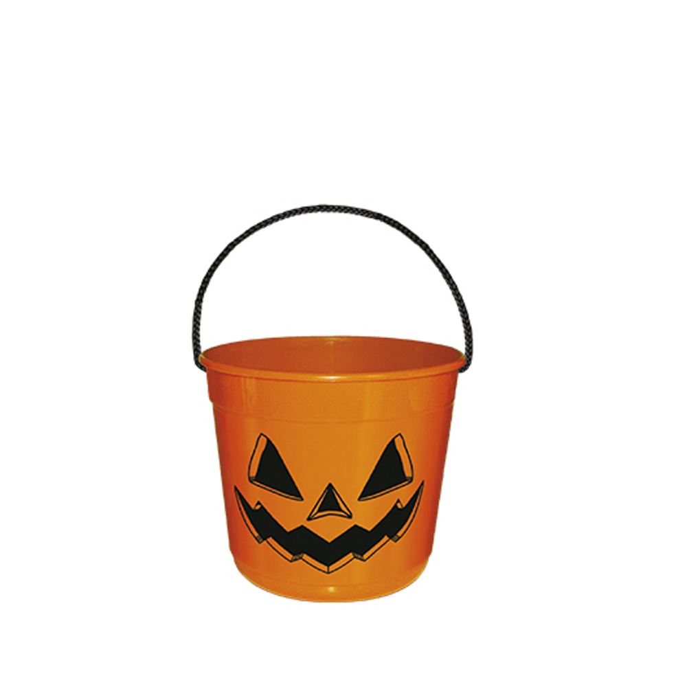 BALDINHO C/ALÇA CORDÃO Halloween LARANJA (1,0 L) 