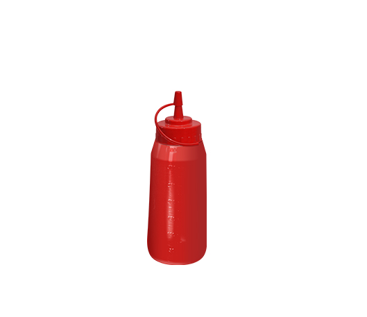 BISNAGA 350 ML VERMELHA
